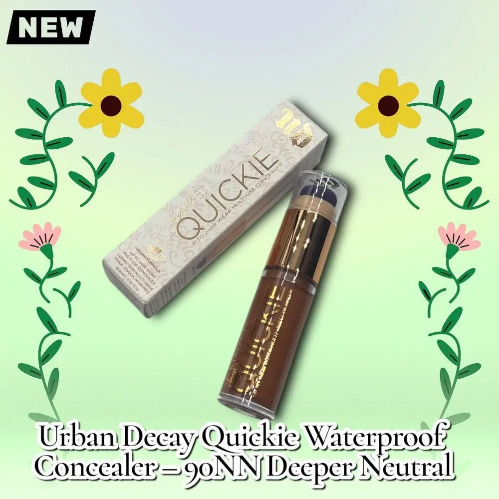New Urban Decay Quickie 24HR Full-Coverage Waterproof Concealer – Shade 90NN Dee